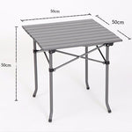 Ethnic Style Five Piece Set Folding Tables And Chairs Outdoor Portable Picnic Barbecue Balcony Stool Set Combination Camping Picnic Self Driving Tour Vehicle Fishing Chair Stool Advertising Starting Table