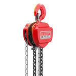 5t 9m (Double Chain) Chain Block Manual Chain Hoist Manganese Steel Chain Carburized Reinforced Gear Material