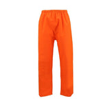 1 Set Orange Sanitation Raincoat Work Clothes Reflective Safety Clothes Road Maintenance Upper And Lower Split Suit