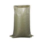 Woven Bag Snake Skin Sack Moving Packing Bag Strong Quality Compact Wire High Density Gray Green Standard 50 * 80 CM 100 Pieces