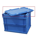 Folding Plastic Box Logistics Box Turnover Box Basket Storage Box Folding Distribution Box Cover 530 * 365 Flat Cover (Single Cover)