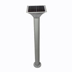 Solar Lawn Lamp Light Control Intelligent Induction Led 7w White Light Square Height 34cm