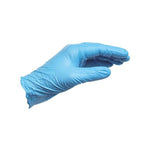 100 Pieces / Pack XL Size Gloves Blue Nitrile Disposable Protective Gloves