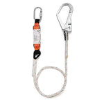 Orange Three-point Full Body Safety Belt, Aerial Work Fall Prevention Safety Rope,  Site Fall Protection