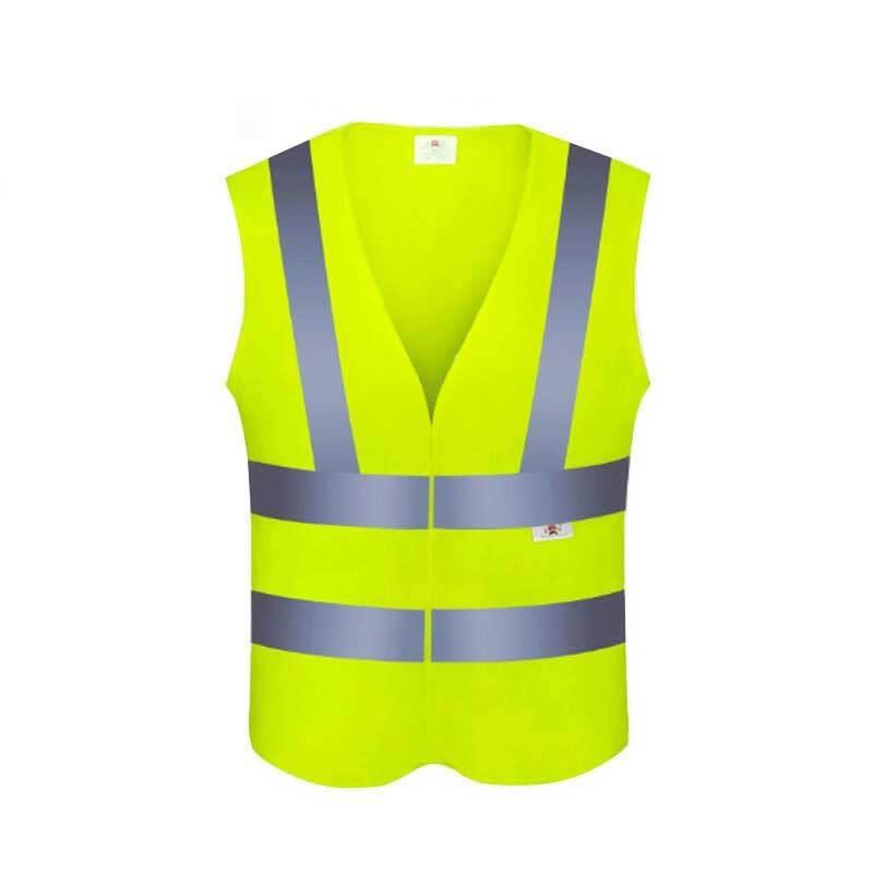 Velcro Personal Protection Safety Vests Breathable Mesh Fabric Reflective Vests for Walking Riding Running Night Work