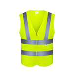 Velcro Personal Protection Safety Vests Breathable Mesh Fabric Reflective Vests for Walking Riding Running Night Work