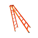 2.1m Folding Ladder Carbon Steel Double Side Ladder Thickening Commercial Indoor Engineering Miter Ladder 2.1m Carbon Steel
