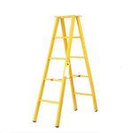 Safety Ladder Herringbone Ladder 3m A-type FRP Material Non-alip Yellow