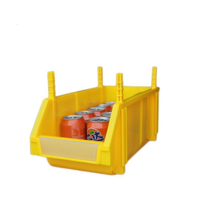Yellow Thickened Parts Box Combined Screw Box Tool Storage Box Plastic Box Shelf X3 (1 Box Of 10 Pieces) 350 * 200 * 150mm