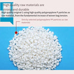 100 Pieces White Woven Bag 110 MM * 130 MM Express Logistics Packing Bag Gunny Bag Plastic Snake Skin Packing Bag Rice Flour Bag White Thickened