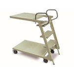 Simple Climbing Truck Sturdy Steel Plate Material Movable with Brake