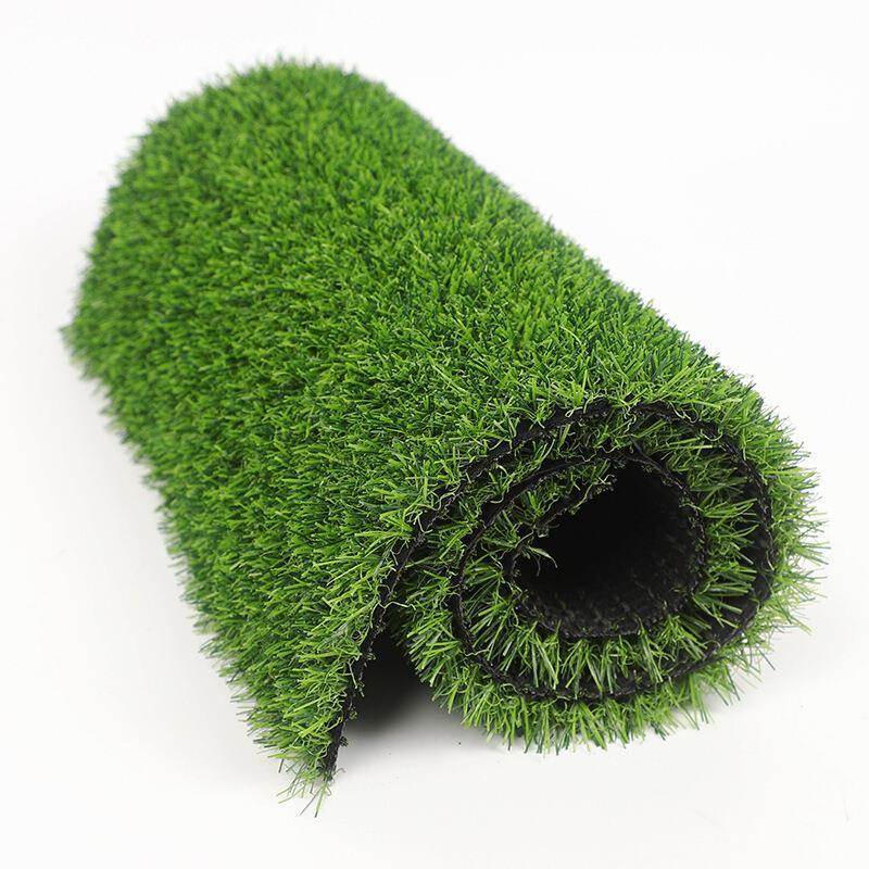 Simulation Lawn Mat Carpet Plastic Mat Outdoor Enclosure Decoration Artificial Football Field Artificial Turf 15mm Emerald Green Encryption