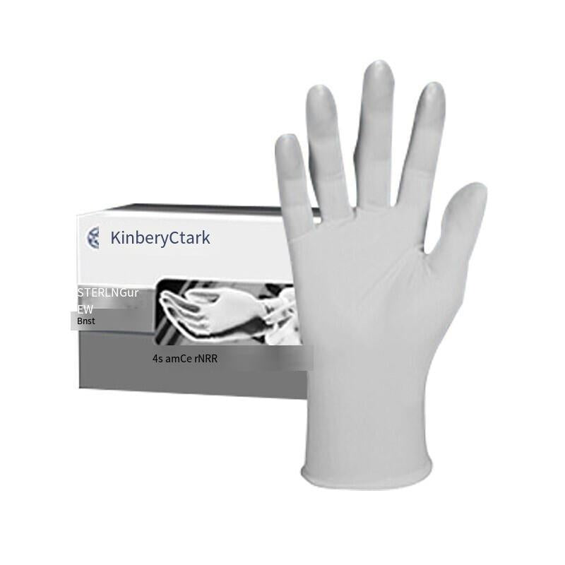 200 Pieces/Box Disposable Nitrile Gloves Laboratory Gloves FDA Certified Gray Gloves