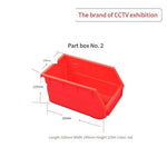 Parts Box No.2 Red 220 * 140 * 125 Combined Screw Box Tool Storage Box