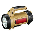 Multi-function Portable Searchlight 5-hour Battery Life Search Lights White/Red Light Source for Outdoor Patrol / Emergency Rescue / Disaster Relief