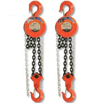 HS-Z05 Round Chain Hoist Inverted Lifting Equipment Hoisting Machine Manganese Steel Chain Orange 5t 6m