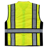 Reflective Safety Vest Traffic Safety Construction Vest Mesh Breathable Vest Size XL