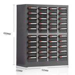 40 Esd Drawer Cabinet Without Door Parts Cabinet Floor Type Storage Screw Material Tool Component Cabinet Storage Cabinet Sample Cabinet