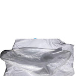 White 130*160 (100 Pack) Covered Woven Bag With Inner Lining Snake Skin Bag