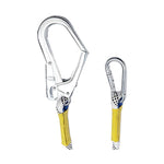 1.5m High Strength European Safety Belt With Buffer Double Rope Hook Safety Belt Polypropylene Safety Belt Outdoor High-altitude FallProof Safety Belt
