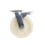 Nylon Wheel Caster Cart Wheel Nylon Wheel Hand Push Wheel Thickened Wheel 4 Inch Light Universal