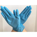 50 Pairs / Box Disposable Nitrile Inspection Gloves Blue L