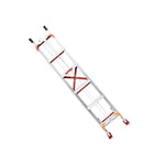 Aluminum Alloy Telescopic Ladder Aluminum Ladder Retractable Ladder 3mm Thickness 3m L 6m
