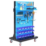 A Single Side Fixed Material Finishing Rack Hardware Tool Exhibition Rack