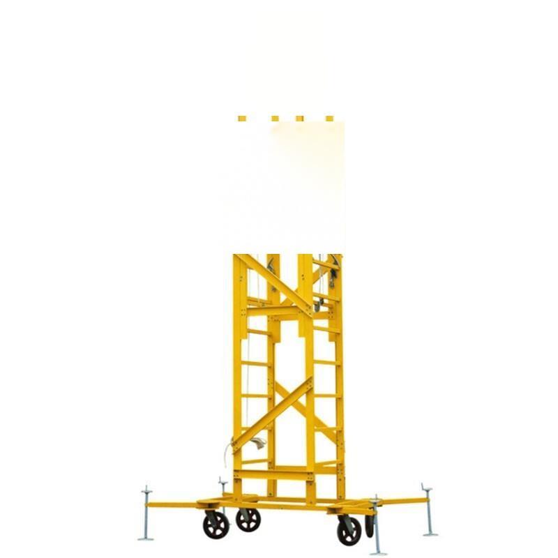 1.2m Telescopic Tower Ladder Mobile Platform Ladder Carbon Steel Material