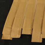 FZ1175 Yellow Moisture-proof Packaging Bag Snake Skin Feed Woven Plastic Composite Kraft Paper Bag 50 * 90 100 Pieces