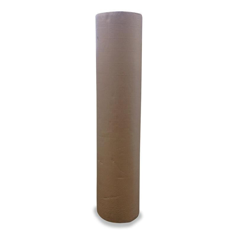 1200MM Wide 18M / Roll 4KG Brown Single Side Corrugated Fm Cushioning Roll Paperboard