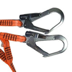 Y-type Hook Damping Safety Belt Damping Rope Y-type Double Hook Belt Buffer Bag Safety Belt Construction Work At Height To Prevent Falling