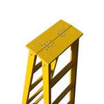 2.5m Thickened Folding Herringbone Ladder Double Side Fork Ladder FRP Reinforced Design