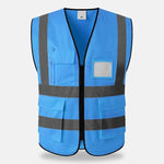 10 Pieces Luminous Vest Safety Command Emergency Rescue Reflective Vest Multi Color Free Size