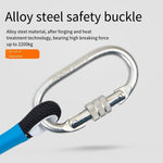 Single Big Hook 5M Safety Ropes High Strength Cord Climbing Rope Escape Rope Rescue Rope Connecting Safety Rope with Buffer Bag