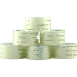 6 Drums Pieces Packing Tape Transparent Tape Sealing Tapes 48mm * 47m* 50um (6 Rolls / Drum)