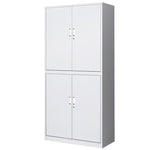 Factory Communication Double Section Data Storage Cabinet Thickened Cold Rolled Steel Storage Cabinet 1800 * 850 * 390mm
