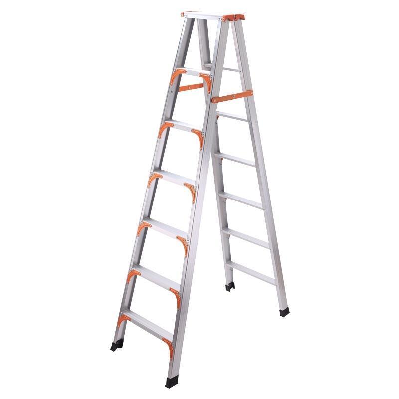 Economical Enhanced Hinge Ladder With Height Of 2.1m And Steps Of 7 * 2
