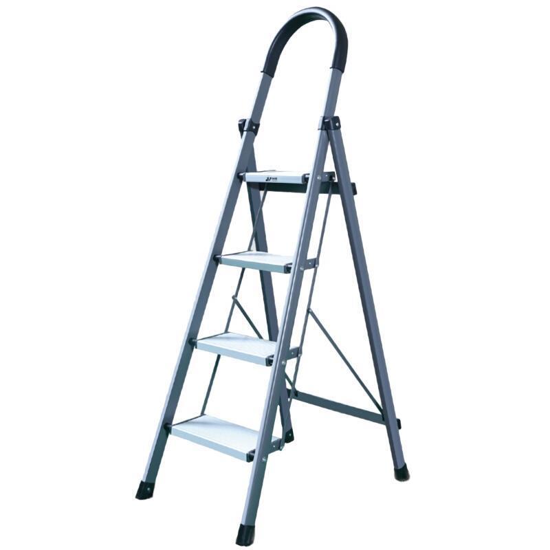 1.2m Aluminum Step Ladder With Iron Frame Load Weight 100kg