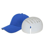 Anti-Collision Liner Sport Cap Workshop Cap Navy + Gray Edge