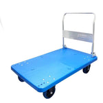 Folding Silent Rubber Wheel Trolley Load 500kg