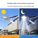 Solar Lamp Outdoor Street Lamp New Rural Household Courtyard Lamp Outdoor 800W High Power LED Lens Projection Lamp Super Bright Engineering Lamp