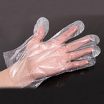 100 Pieces / Bags Disposable PE Gloves Transparent Food Catering Lobster Gloves Waterproof Protective Gloves