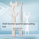 Household Water Purifier Installation Multi-function Wrench Kitchen Pipe Fork PE Pipe Removal Accessories Plastic Pipe Fork