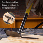 Watering Pot Small Shovel Hoe Toothed Rake Gardening Tools Flower Shovel Watering Pot Household Watering Flowers And Vegetables Potted Meat Flower Cultivation Planting Tool Dual Purpose Hoe 31cm