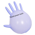 Thickened PVC Disposable Gloves Nitrile Rubber Latex Wear Resistant White Rubber Waterproof Protection Inspection Blue Purple