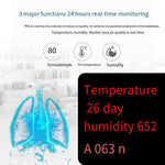 Formaldehyde Tester New house Indoor And Outdoor Industrial Temperature And Humidity Meter High Precision Laboratory Multi-function Electronic Digital Thermometer Air Quality Monitor LX955