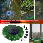 Solar Water Pump Pond Aerated Rockery Water Garden View Small Fish Tank Fish Pond 1.2 W Outside Pull Line Fountain