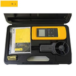 F925 Anemometer Hand Held High Precision Wind Temperature And Speed Detector Industrial Anemometer
