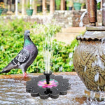 Lotus Leaf Solar Floating Water Spray Fountain Mini Outdoor Pond Fish Pond Aeration Solar Water Pump Fish Pond Fountain With Battery